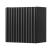 Dulap suspendat baie Skelbolu 30x30x19 cm, negru, front striat