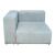 Sofa Suldal 2-Sitzer Cord Hellblau [en.casa]