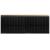 Dulap baie suspendat dublu Skelbolu 160 cm, negru stejar