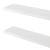 Wandregal Stranda 3er Set 80x20x4 cm Weiß [en.casa]