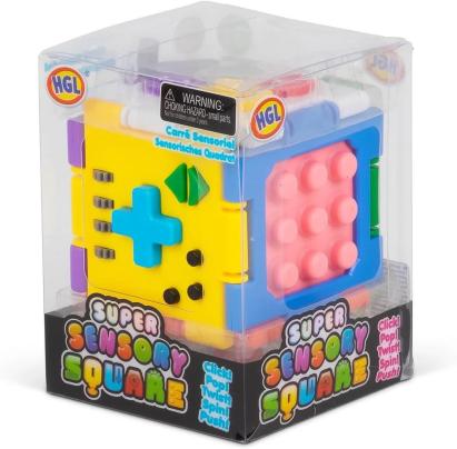 Jucarie antistres - Super cubul senzorial PlayLearn Toys