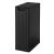 Dulap baie suspendat Skelbolu 20x60x40 cm, negru, front striat