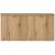 Dulap baie suspendat dublu Skelbolu 120 cm, finisaj stejar