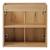 Dulap baie suspendat Skelbolu 60 cm, aspect stejar, 2 usi