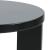 Beistelltisch Kysdajore 50x40 cm Schwarz [en.casa]