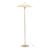 Lampadar Appledore din metal, auriu/alb, 147 cm, [lux.pro]