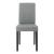 Set 4 scaune dining Hamburg tapițate, gri deschis, [en.casa]