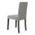 Set 2 scaune dining Hamburg tapițate, gri deschis, [en.casa]