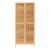 Dulap de baie din bambus Raurgela 180x80x40 cm cu 4 uși