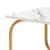 Couchtisch Kolta 120x60x43 cm Marmoroptik, Weiß/Gold [en.casa]