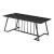 Couchtisch Nospoo 120x60x46 cm Marmoroptik, schwarz [en.casa]