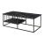 Couchtisch Raukurg 120x60x44 cm Marmoroptik, schwarz [en.casa]