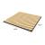 Akustik-Wandpaneel 4er Set Vang diagonal 60x60 cm Eichenoptik, hell [NEU.HOLZ]
