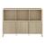 Sideboard Lukkodso 77x110x30 cm Eicheoptik [en.casa]