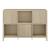Sideboard Lukkodso 77x110x30 cm Eicheoptik [en.casa]