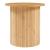 Masuta laterala din bambus Ledepid 40x40 cm, naturala