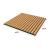 Akustik-Wandpaneel 12er Set Vang 60x60 cm Eichenoptik, dunkel [NEU.HOLZ]