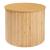 Masă de cafea rotundă Ledepid, bambus natur, 48x60 cm, [en.casa]