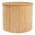 Masă de cafea rotundă Ledepid, bambus natur, 48x60 cm, [en.casa]
