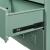 Comodă metalică cu 3 sertare Hameenlinna, 60x40x72 cm, verde mat