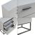 Comodă sideboard Lavangen 100x75x35 cm, gri deschis, 3 sertare