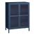 Sideboard Säkylä 84x64x35cm Navyblau [en.casa]