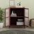 Sideboard Säkylä 84x64x35cm Bordeauxrot [en.casa]
