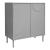 Sideboard Holea mit 2 Türen 75x70x34 cm Grau [en.casa]