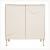 Sideboard Holea mit 2 Türen 75x70x34 cm Beige [en.casa]