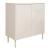 Sideboard Holea mit 2 Türen 75x70x34 cm Beige [en.casa]