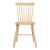 Set 2 scaune dining Karmoy din lemn natur, design elegant