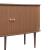 Sideboard Mapia 140x40x75 cm Walnussoptik [en.casa]