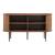 Sideboard Mapia 140x40x75 cm Walnussoptik [en.casa]