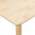 Masă dining Klijori pentru 4 persoane, 120x70 cm, lemn natur