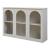 Sideboard Trorhun 120x30x80 cm Grau [en.casa]