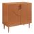 Sideboard Starvili mit 2 Türen 75x76x38 cm Rostfarben [en.casa]