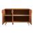 Sideboard Starvili mit 3 Türen 75x115x38 cm Rostfarben [en.casa]
