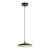 Lustra suspendata LED Oupilu 24W, metal, negru/alb, 120x25 cm