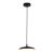 Lustra suspendata LED Oupilu 24W, metal, negru/alb, 120x25 cm