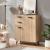 Sideboard Noppen 100x80x38 cm Eicheoptik [en.casa]