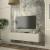 Comodă TV suspendată Nolven 135x32x30 cm, grej, [en.casa]