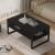 Couchtisch Laukaa 100x60x45 cm Schwarz [en.casa]