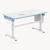 Birou pentru copii reglabil pe inaltime Kuosa 120x60 cm albastru/alb