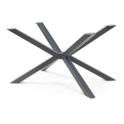 Cadru de masă Bemeenel din oțel negru 120x75x72 cm pentru proiecte DIY