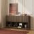 Sideboard Lukkodso 77x145x30 cm Walnussoptik [en.casa]