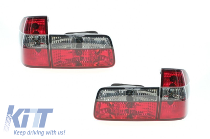 Set de stopuri tuning potrivit pentru BMW Seria 5 E39 1995-2000 break cu semnalizator fumuriu, stânga și dreapta Performance AutoTuning