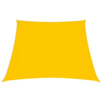 Parasolar, galben, 2/4x3 m, țesătură oxford, trapez GartenMobel Dekor