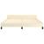 Cadru de pat cu tăblie, crem, 180x200 cm, piele ecologică GartenMobel Dekor