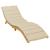 Pernă de șezlong, bej, 200x70x3 cm, textil oxford GartenMobel Dekor