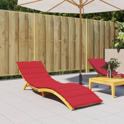 Pernă de șezlong, roșu, 200x70x3 cm, textil oxford GartenMobel Dekor
